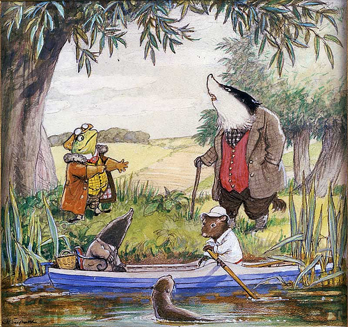 the wind in the willows re-creation