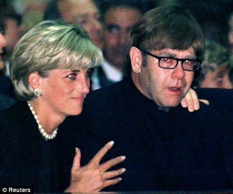 princess diana funeral. Princess Diana comforts rock