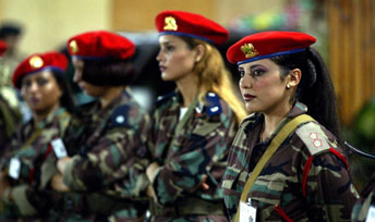 Qaddafi's female bodyguards