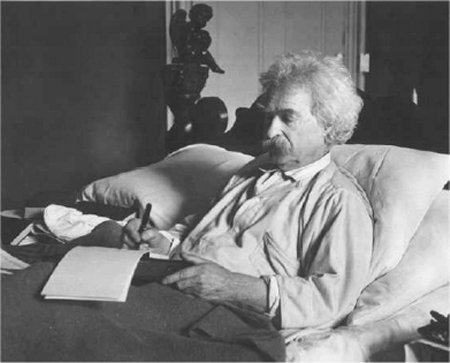 A ghost story by mark twain theme of writing
