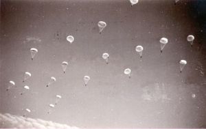German parachutists attack the Netherlands May 10-14, 1940