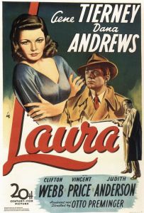 Gene Tierney smolders as "Laura." (1944), 